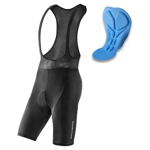 Rockbros RK2002L short bib shorts with L insert - black, Rockbros 5907769361852 5907769361852