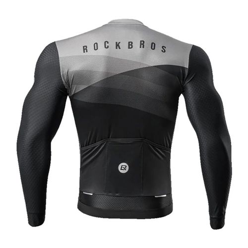 Rockbros cycling jersey 15120009002 long sleeve spring/summer M - black, Rockbros 7381758550805 7381758550805