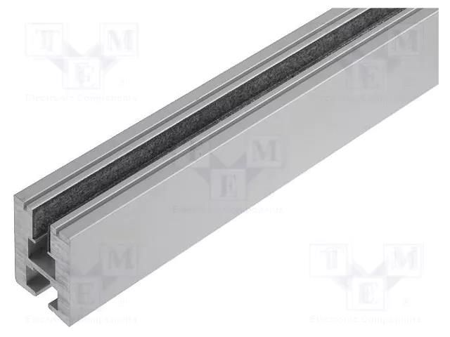 Profiles for LED modules; transparent; 2m; EX-ALU; aluminium OPTOFLASH OF-PROFEX-ALU-2