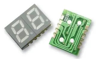 LED DISPLAY, SMD, DUAL, 10MM, ONG, CC HDSM-443L