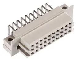 FEMALE, SOLDER, TY R/3, CL2, R/A, 30WAY 116-80064