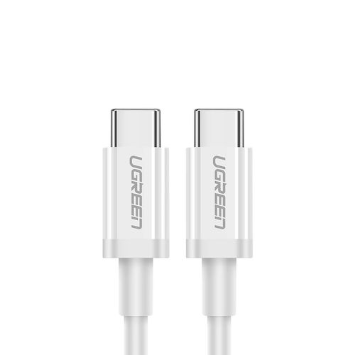 Ugreen US264 60517 USB-C / USB-C PD QC AFC Cable 0.5m - White, Ugreen 60517-ugreen 60517-ugreen