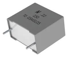CAP, FILM, PET, 22UF, 100V, RAD R60ER52205040K
