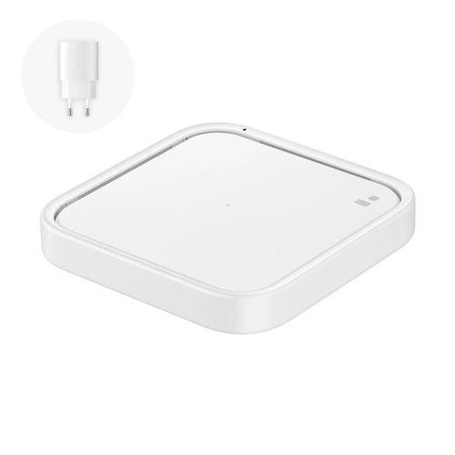 Samsung Wireless Charger Pad EP-P2400TWEGEU 15W inductive charger - white + mains charger, Samsung EP-P2400TWEGEU EP-P2400TWEGEU