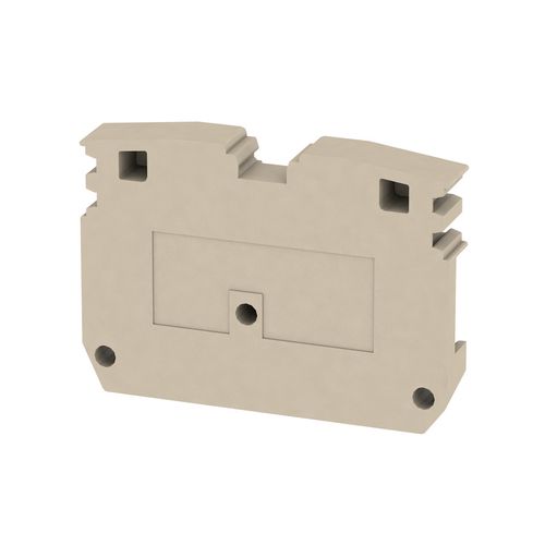 End plate (terminals), 33 mm x 5 mm, dark beige Weidmuller 1704750000 04008190948405