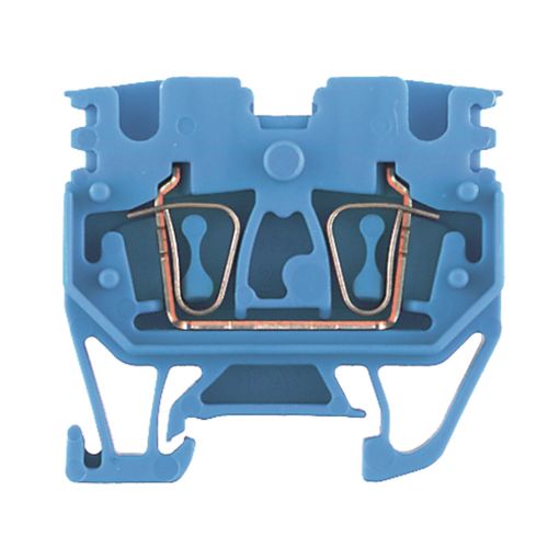 Feed-through terminal block, Tension-clamp connection, 2.5 mm², 800 V, 24 A, Number of connections: 2 Weidmuller 1712760000 04008190333195