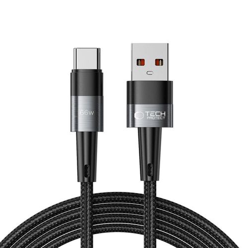 Tech-Protect UltraBoost USB-C / USB-C 66W 6A 2m Cable - Gray, Tech-Protect 5906203699599 5906203699599