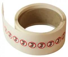 LABEL, LEAD FREE, 15MM ROUND, PK500 7827260