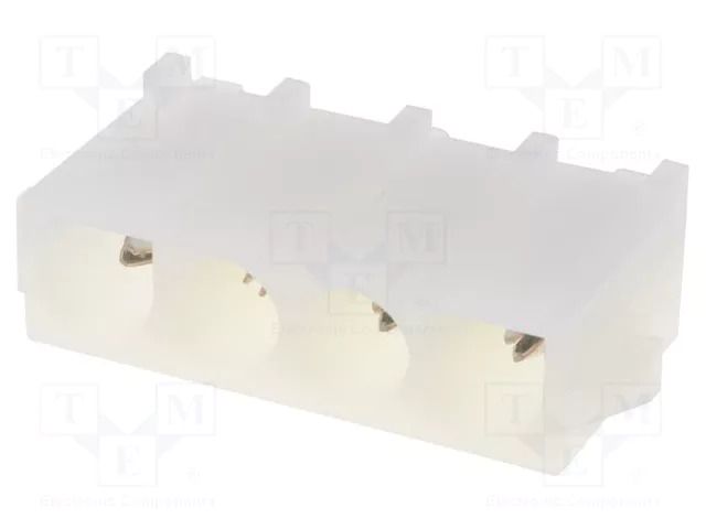 Connector: wire-board; socket; male; PIN: 4; Universal MATE-N-LOK TE Connectivity 350430-1