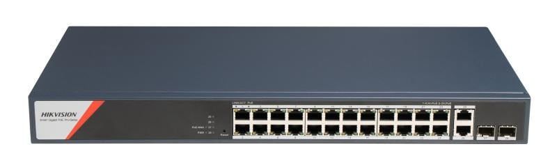 26 port 24 PoE port Switch Hik-vision DS-3E1528HP-SI-24P2T2F SWITCH1528HPSI24P2T