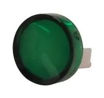 LENS, GREEN, ROUND, 18MM, FOR D16 50-001-02