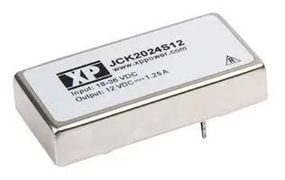 CONVERTER, DC/DC 20W, +/-12V JCK2048D12