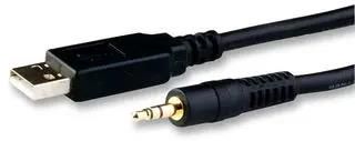 CABLE, USB-TTL, SER CONV, 3V3, AUD JACK TTL-232R-3V3-AJ