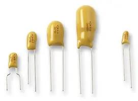 CAP, 10┬╡F, 35V, 20%, THROUGH HOLE 489D106X0035F6VE3