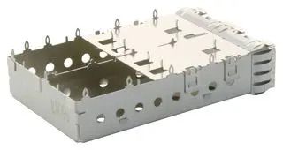 CONN CAGE, SFP+, 1X2 GANGED, PRESS FIT 2007263-1