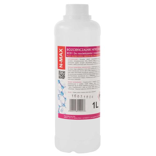 NITRO RC-01 N-MAX 1L thinner solvent, GSG24 N-MAX-1L N-MAX-1L