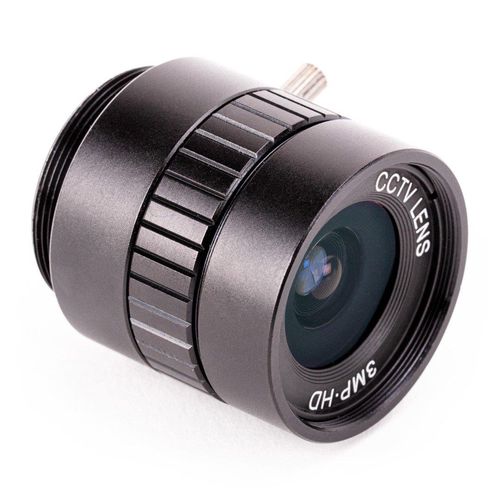 The PT361060M3MP12 CS mount lens - wide angle 6 mm for Raspberry Pi camera RPI-16334 5904422325763