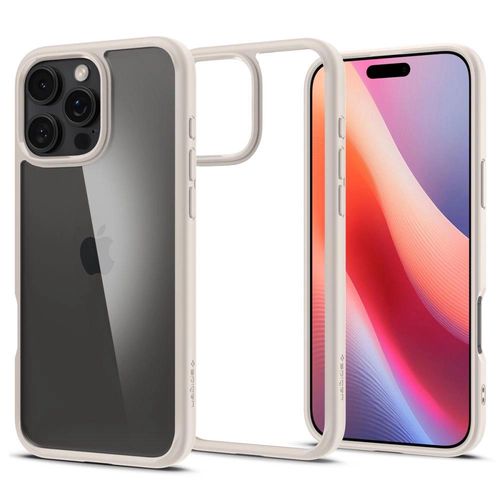 Spigen Ultra Hybrid case for iPhone 16 Pro - titanium, Spigen 8809971230391 8809971230391