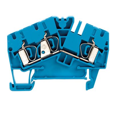Feed-through terminal block, Tension-clamp connection, 4 mm², 800 V, 32 A, Number of connections: 3 Weidmuller 1770860000 04032248121205