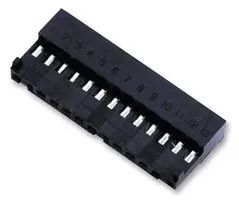 CONNECTOR, MTA-100, 6WAY 3-643813-6