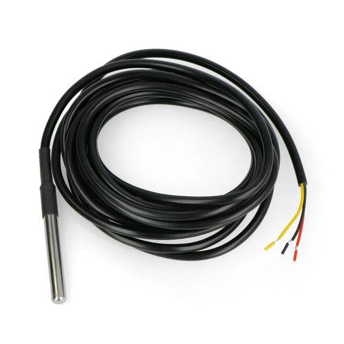 Waterproof probe with temperature sensor DS18B20 - Okystar - 3m OKY-16555 5904422307042