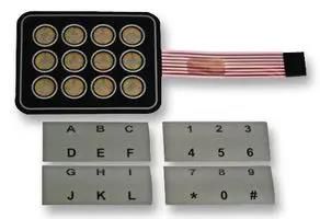 KEYPAD, MEMBRANE, 4X3 AC3560