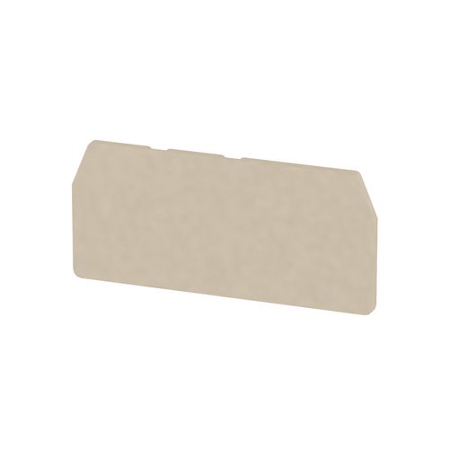 Partition plate (terminal), End and intermediate plate, 63.5 mm x 28.9 mm, dark beige Weidmuller 1776060000 04032248188147