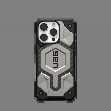 UAG Monarch Pro Case with MagSafe for iPhone 16 Pro - Titanium, UAG 114456113636 114456113636