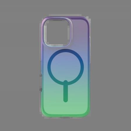 ZAGG Milan Snap Case with MagSafe for iPhone 16 Pro - Green/Purple, Zagg 702315116 702315116