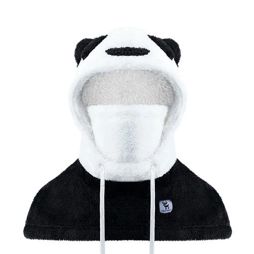Qunature Panda Ski Balaclava for Kids/Adults Size M - Black/White, Qunature 5907769366680 5907769366680