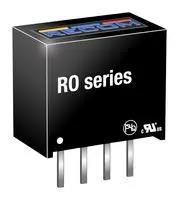 DC/DC, UNREG, 1W, 24V, 24V, SIP4 RO-2424S