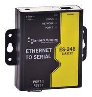 ETHERNET-SERIAL DEV SERVER, 10/100MBPS ES-246