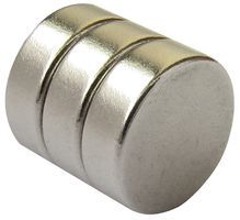 DISC MAGNET, NEODYMIUM, 9X3MM, PK 10 N811