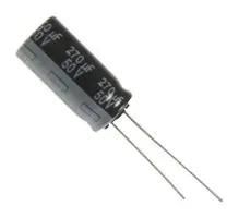 CAP, ALU ELEC, 270UF, 50VDC, RADIAL EEUFR1H271B