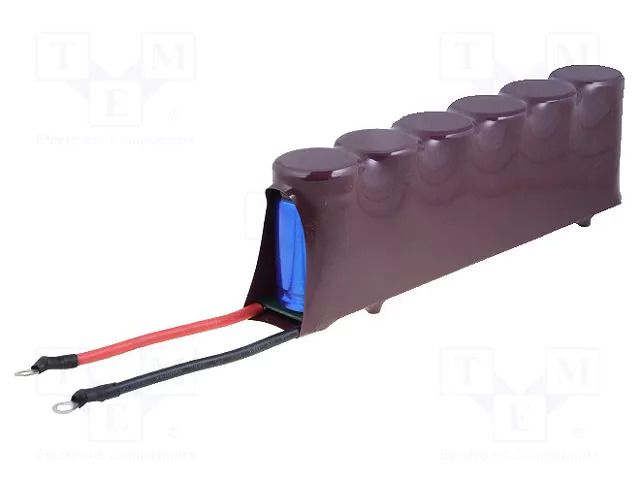 Supercapacitor; 66.6F; 15VDC; 220x37.5x67mm; Ifsm: 208A; Ioper: 21A SAMWHA DM01500666W01006