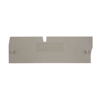 Partition plate (terminal), End and intermediate plate, 85.35 mm x 27 mm, dark beige Weidmuller 1816090000 04032248370665