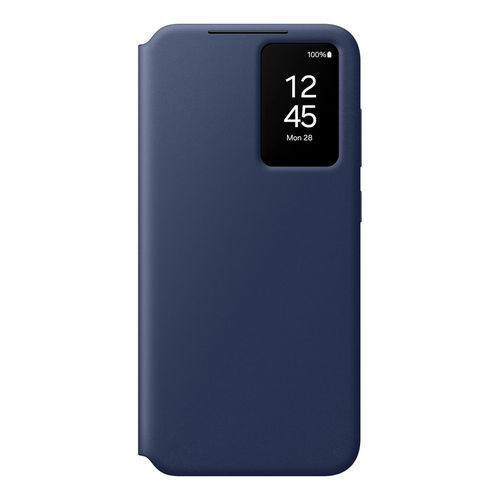 Samsung Smart View Wallet Case EF-ZS721CLEGWW for Samsung Galaxy S24 FE - Blue, Samsung EF-ZS721CLEGWW EF-ZS721CLEGWW