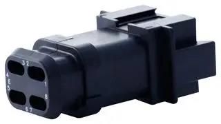 RECEPTACLE, BOOT, THIN WALL, 8WAY, PIN DT04-08PA-CE09