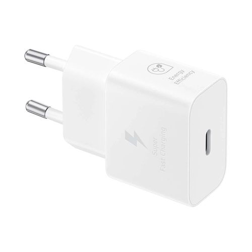 Samsung EP-T2510NWEGEU 25W SFC USB-C GaN wall charger - white, Samsung EP-T2510NWEGWW EP-T2510NWEGWW