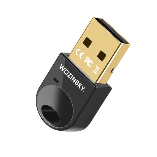 Mini Bluetooth 5.4 Adapter Wozinsky WUSB54YS USB-A Receiver Transmitter for Computer - Black, Wozinsky 5907769367434 5907769367434