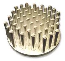 LED HEATSINK, WITH PINS, ROUND ICK S R 50 X 20
