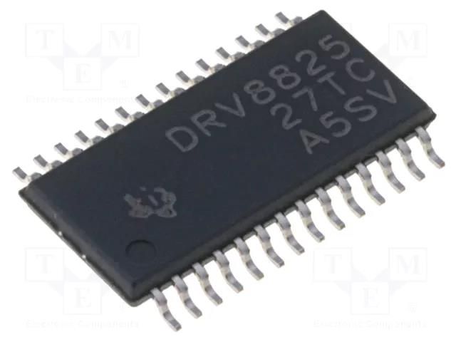 IC: driver; stepper motor controller; HTSSOP28; 2.5A; 24V; Ch: 2 TEXAS INSTRUMENTS DRV8825PWP