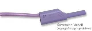 TEST LEAD, VIOLET, 250MM, 1KV, 10A 975694709