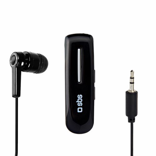 SBS TECLIPHEADSETBTK Wireless Earphone with Clip - Black, SBS TECLIPHEADSETBTK TECLIPHEADSETBTK