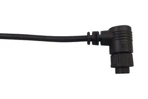 CIRCULAR CONNECTOR, R/A, 4WAY, 1M, BLACK 2CT3010-W04400