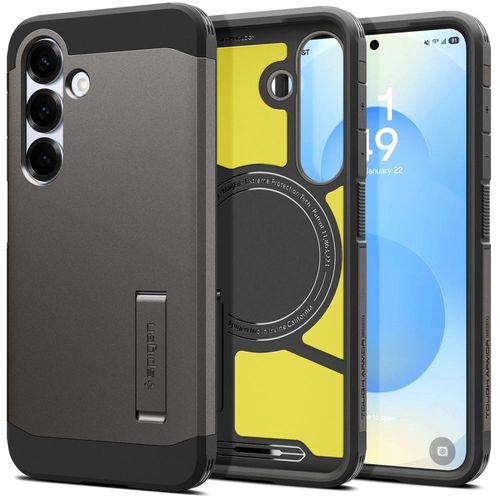 Spigen Tough Armor MagSafe Case for Samsung Galaxy S25+ - Gray, Spigen 8809971238199 8809971238199