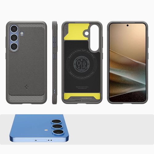 Spigen Rugged Armor Mag MagSafe Case for Samsung Galaxy S25 - Gray, Spigen 8809971238304 8809971238304