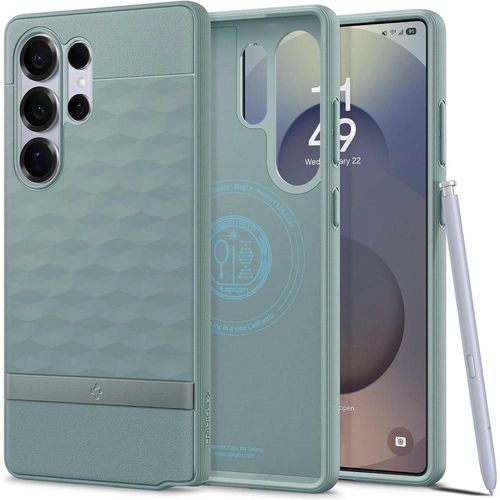 Caseology Parallax Mag MagSafe Case for Samsung Galaxy S25 Ultra - Green, Spigen 8809971238847 8809971238847
