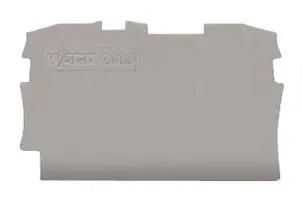 END PLATE, GREY, 2WAY 2000-1291