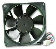 FAN, PC, W/CONN, 92MM 12VDC 3412N/2GLLE-453